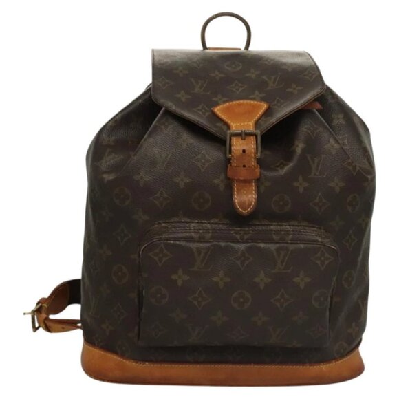 LOUIS VUITTON Monogram Montsouris GM Backpack - Picture 1 of 16